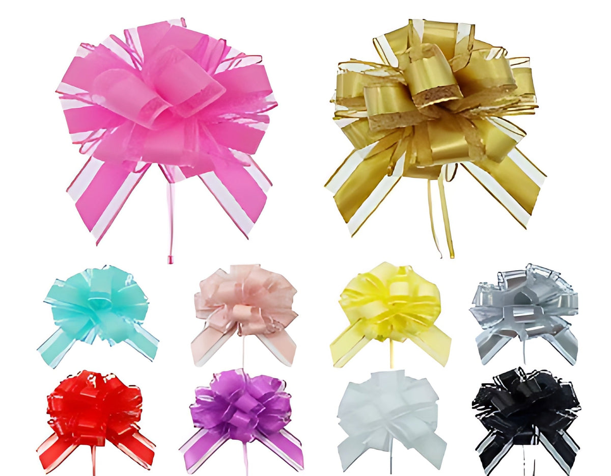 Decorative Ribbon Bow 2.5" x 66.9"