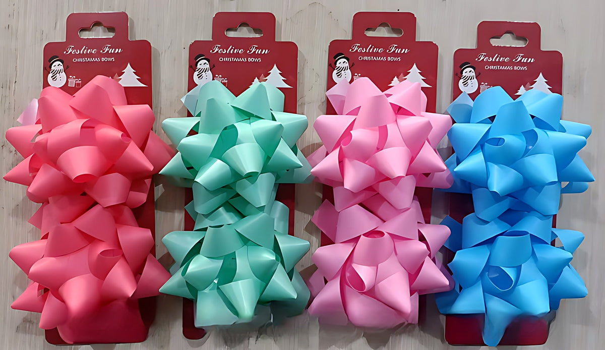 Decorative Gift Bows, 2-Pack