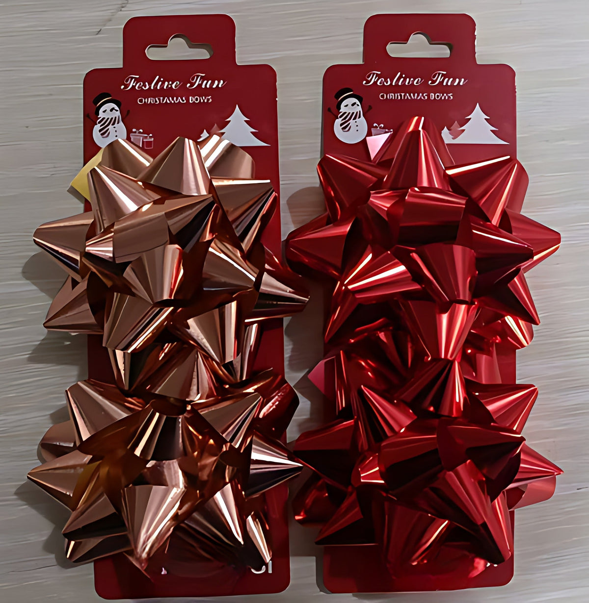 Decorative Gift Bows, 2-Pack