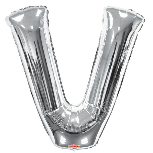 34" Silver - V