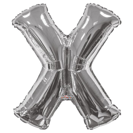 34" Silver - X