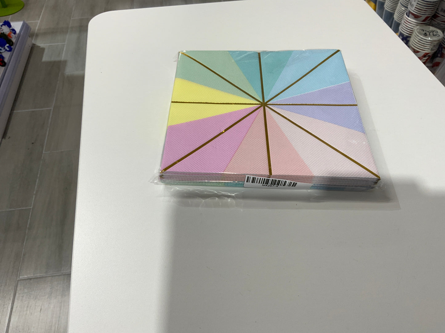 MA257-4 Rainbow Napkin