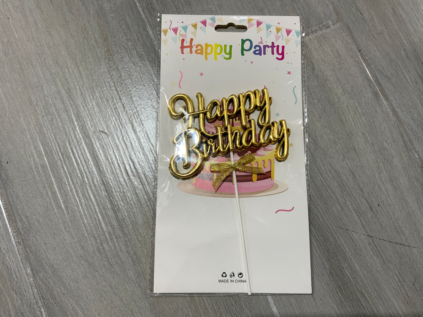 MA277 Birthday Cake Decoration