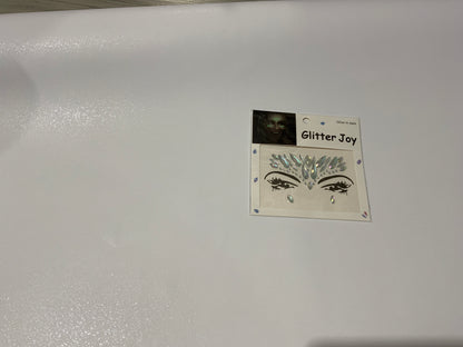 MA454 Glow-in-the-Dark Gems Face Art Sticker