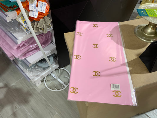 MA311 Pink-White Designer Wrapping Paper