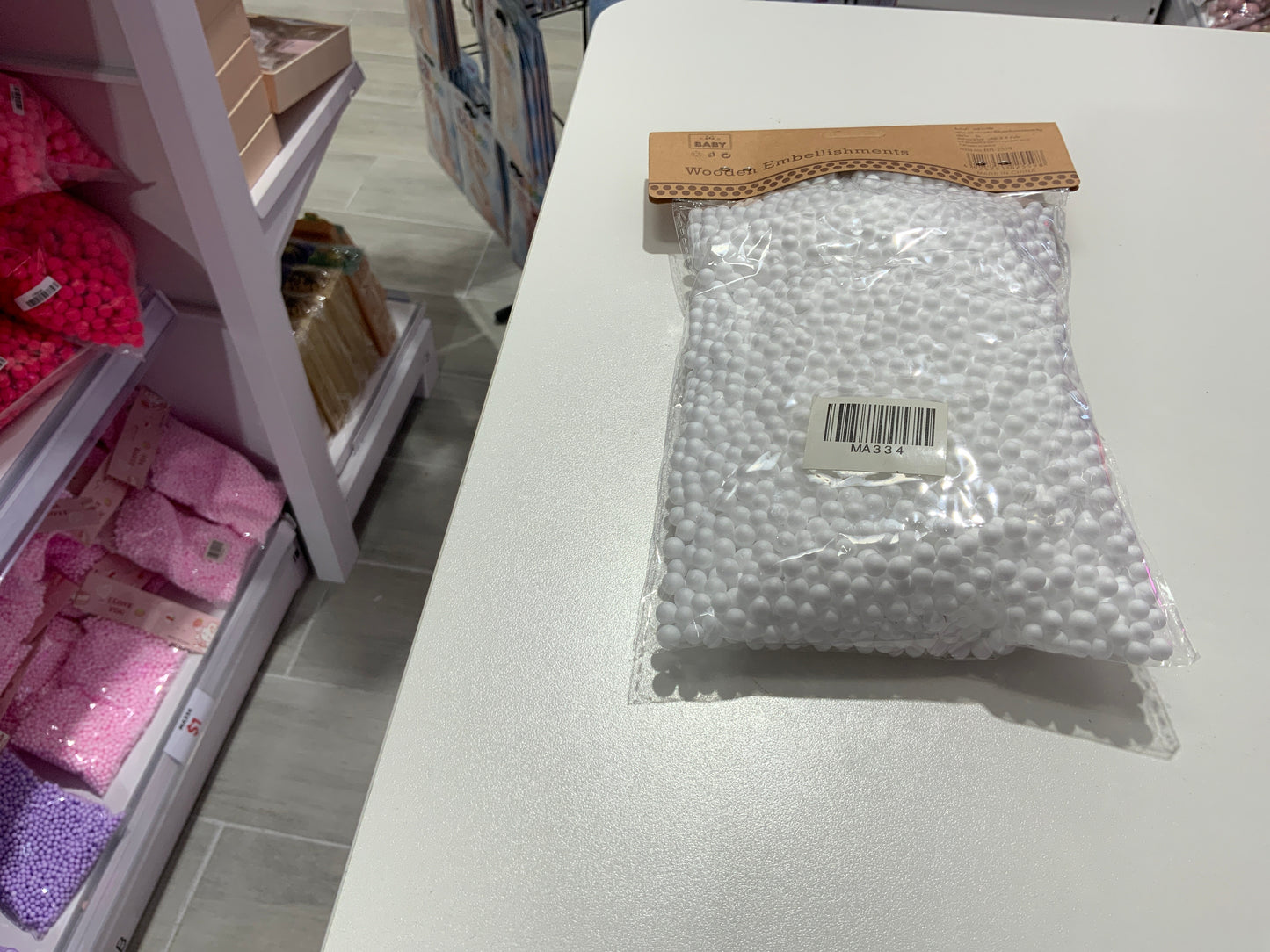 MA334 Foam deads 4-6MM 10GR