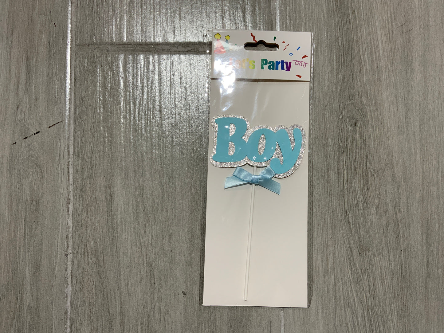 MA276 Party Cake Decoration Boy