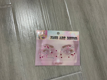 MA452 Gems Face Art Sticker