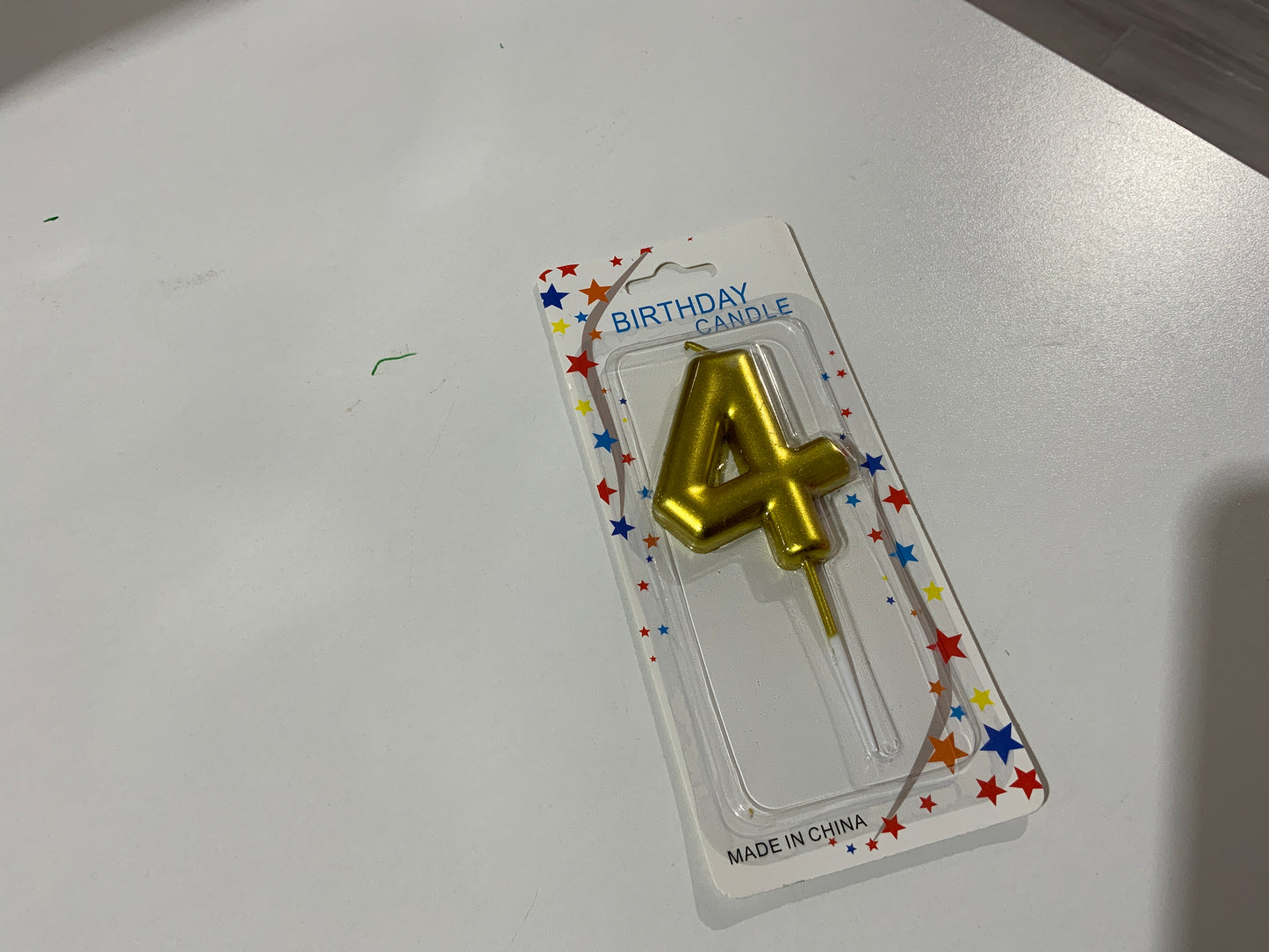 MA273 Birthday Number Candle