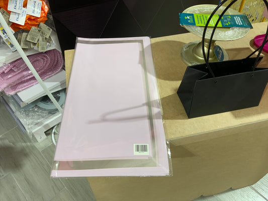 MA308 Silver Edge Flower Wrapping Paper x 20 Pcs