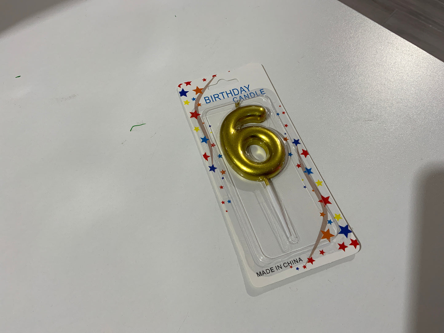 MA273 Birthday Number Candle