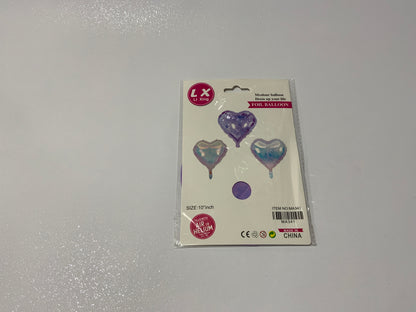 MA341 Iridescent Shape Balloon 10"