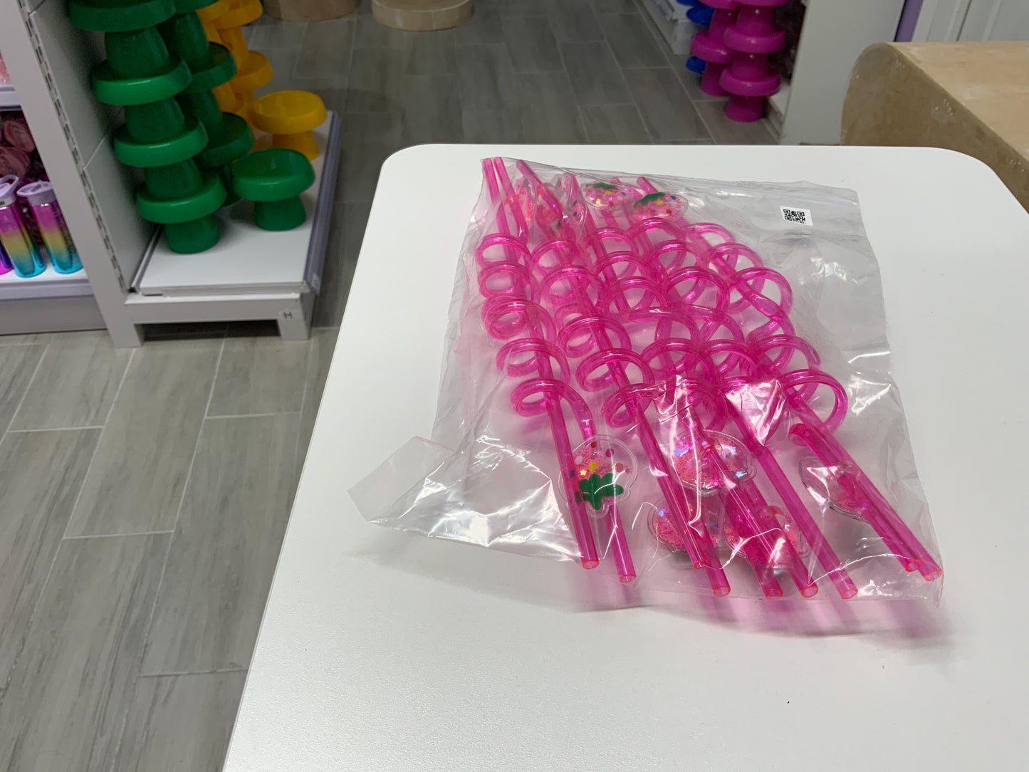 MA083 Character Straws x 10 Pcs