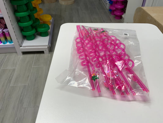 MA083 Character Straws x 10 Pcs