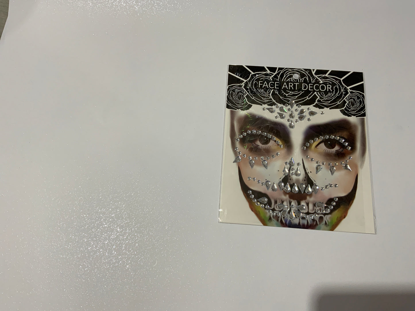 MA448 Face Gems Sticker