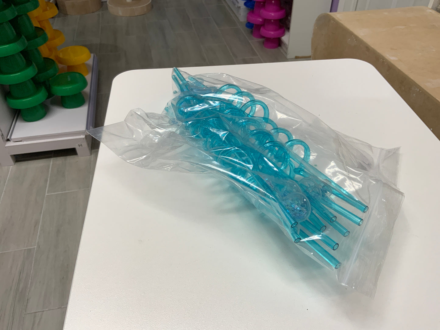 MA083 Character Straws x 10 Pcs