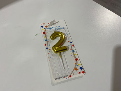 MA273 Birthday Number Candle