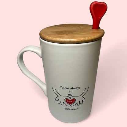 MA135 Couple Heart Ceramic Cup Set