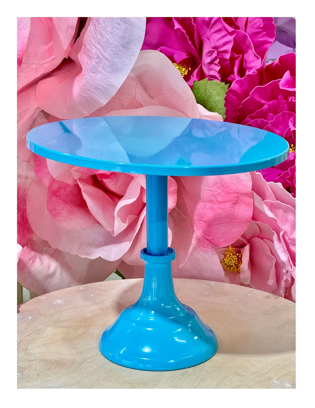 MA183-10 Blue Metal Cake Stand x 3Pcs