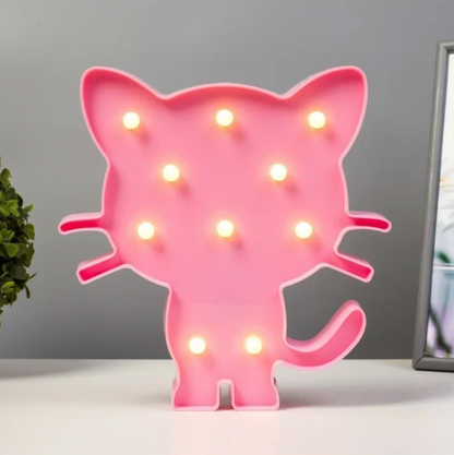 MA199 Battery Cat Lamp