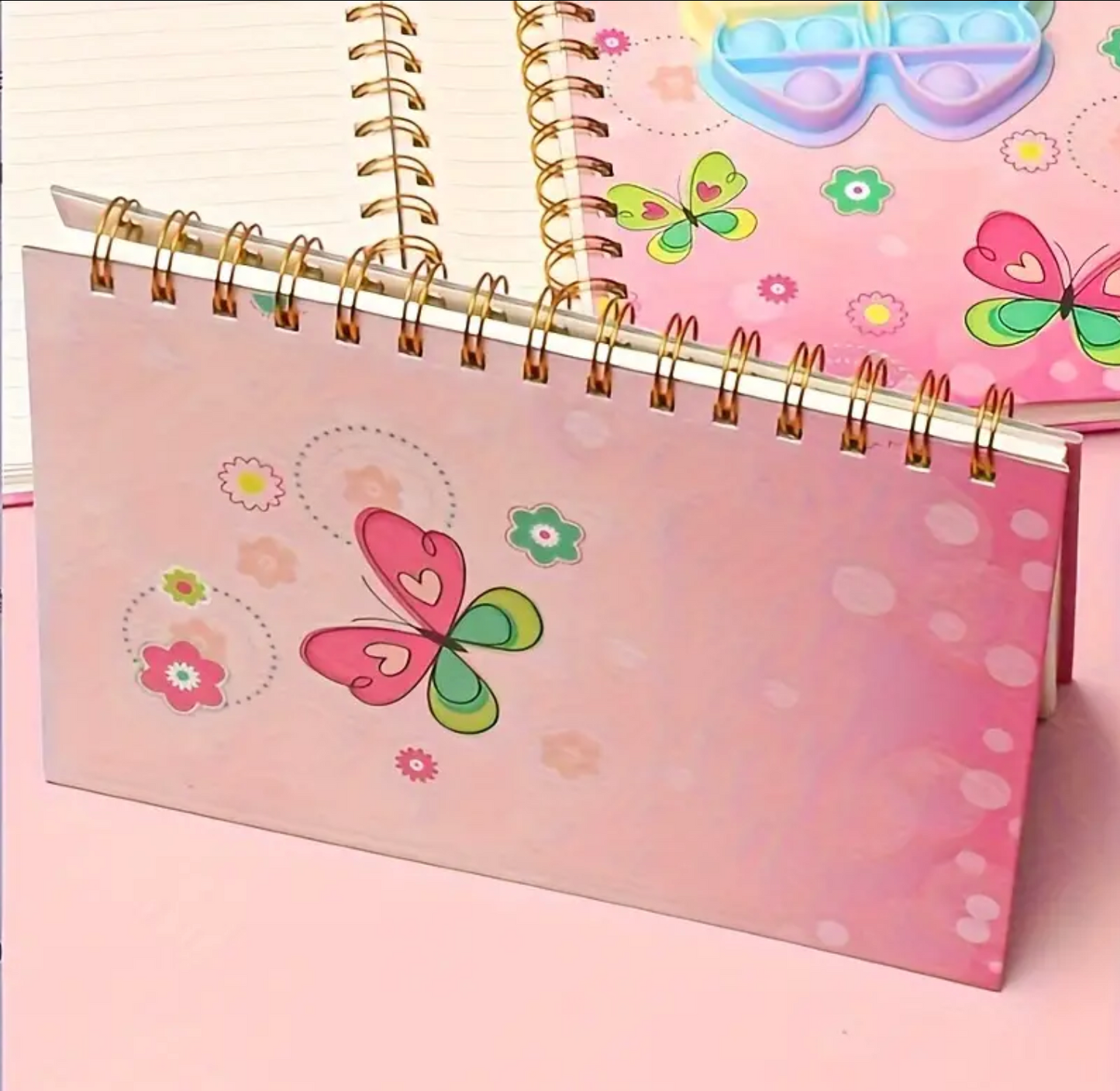 MA064 Butterfly Pop it Notebook