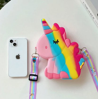 MA152 Unicorn Silicone Pop It Bag