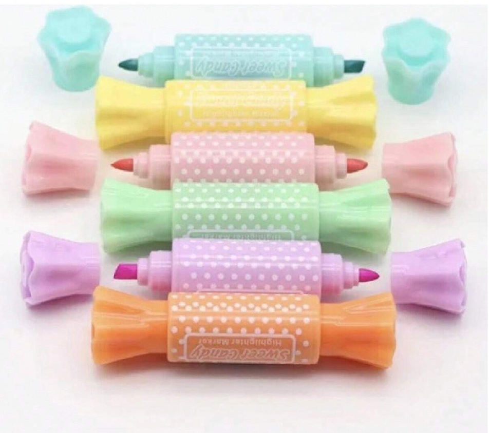 DL-128 Sweet Candy Highlighter x 6pcs