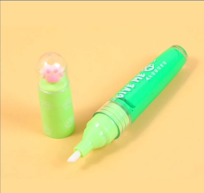 XC-131 Cat Paw Neon Highlighter x 6Pcs