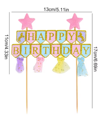 MA279 Birthday Cake Decoration