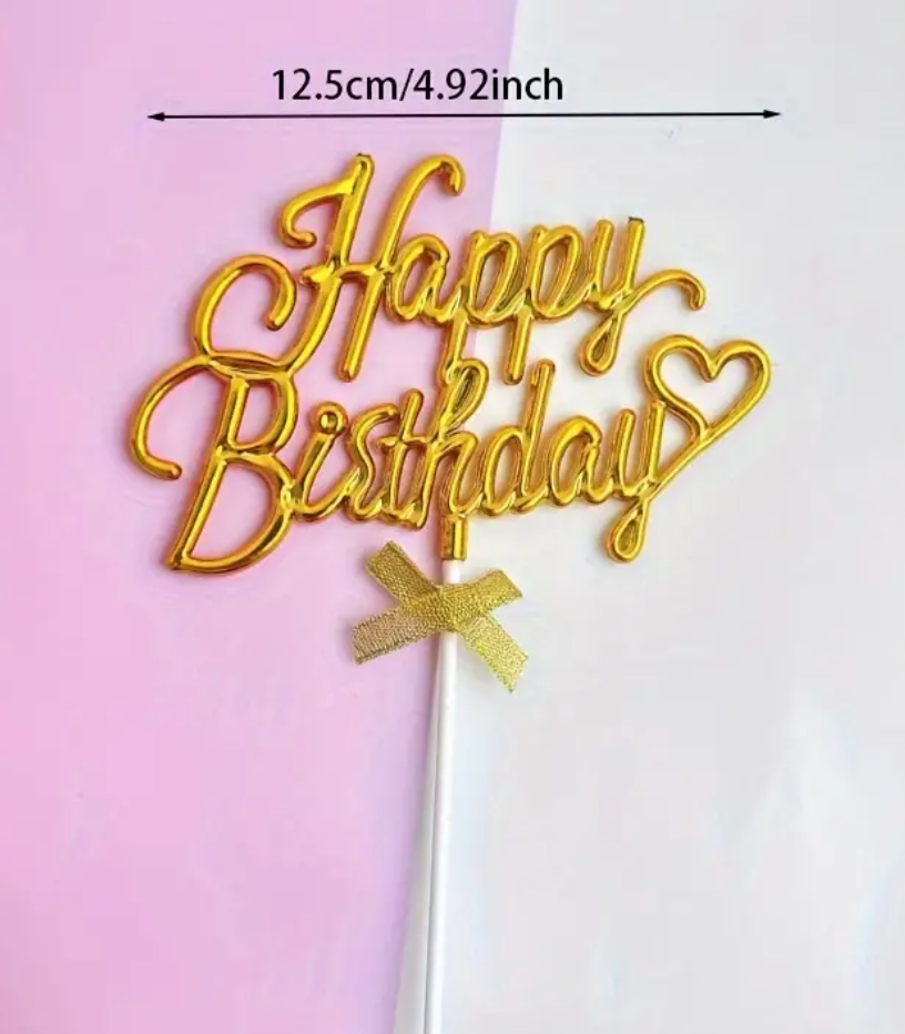 MA277 Birthday Cake Decoration