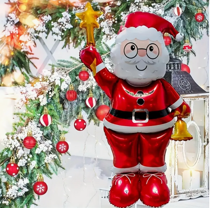 MA389 Xmas Santa Foil Balloon 3,7ft ht