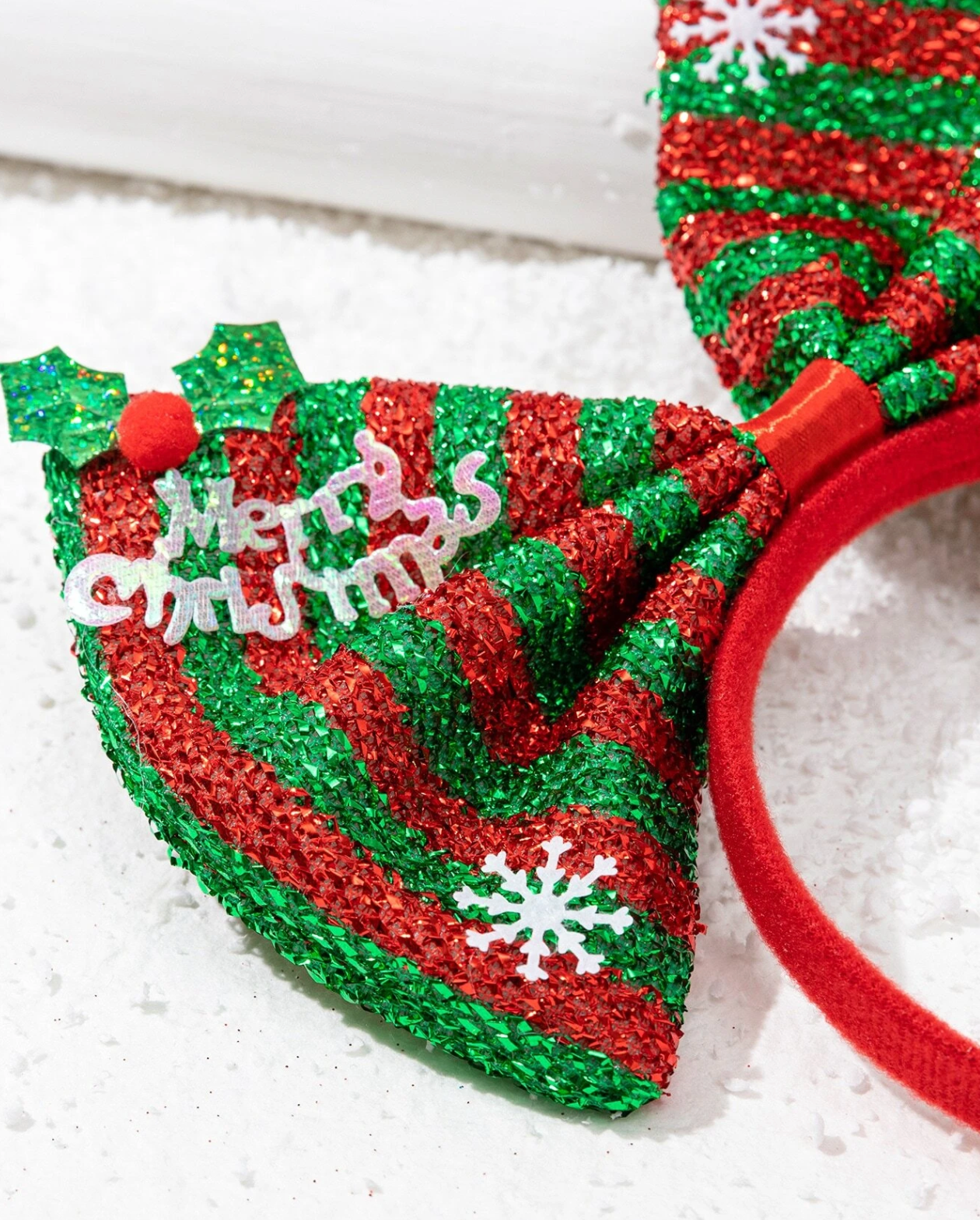 MA283 Xmas Bow Headband