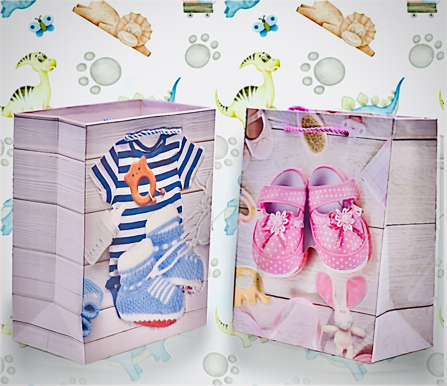 MA358  Boy-Girl Baby Shower Gift Bag