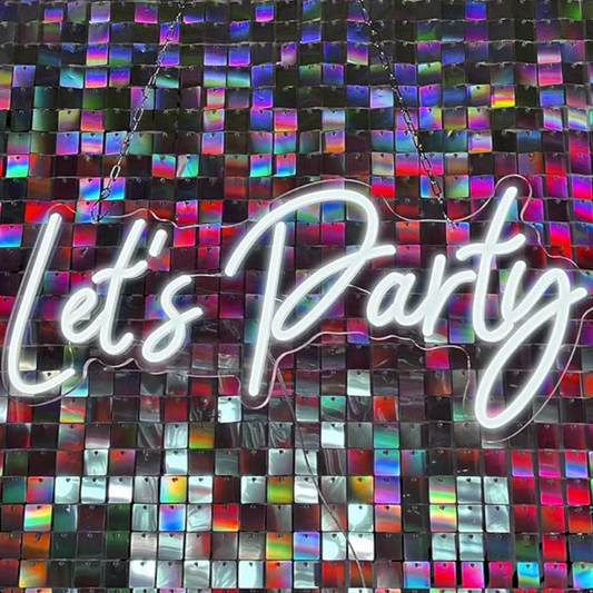 MA587 Led Light Let's Party Sing