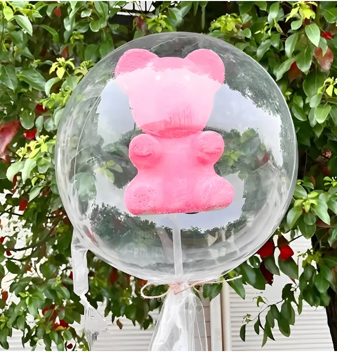 36-Inch Clear Bobo Balloons – Pack of 10