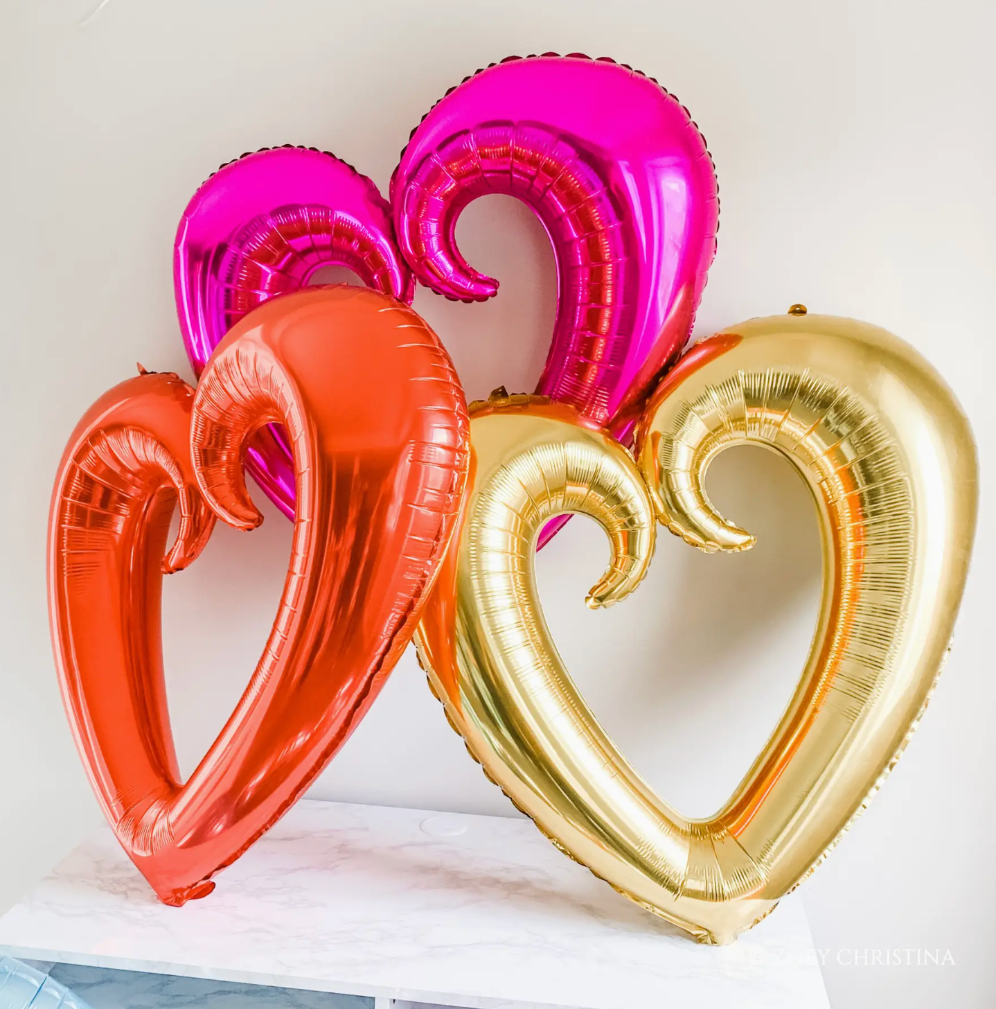 Jumbo Open Heart Shaped Balloon