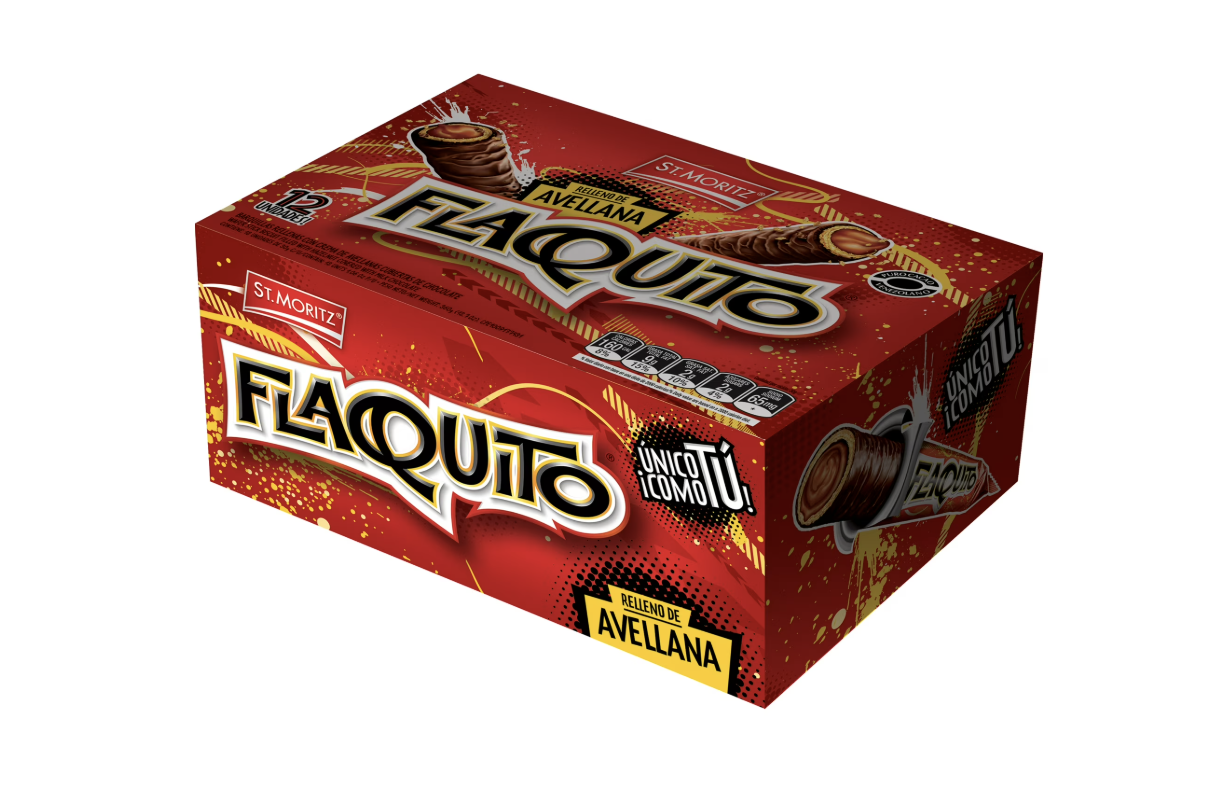🍫🌰 Flaquito Choco Avellana Hazelnut Wafer Bars – 30g