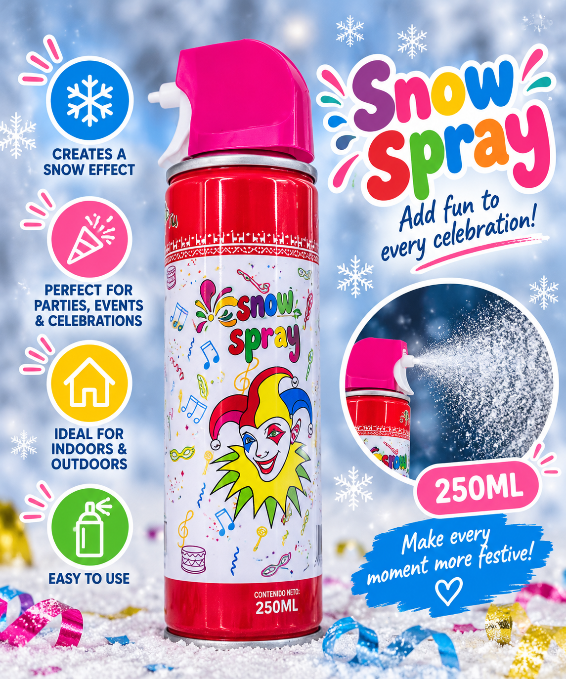 Snow Spray – 250 ml EVE1329