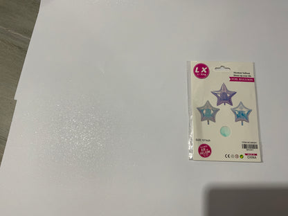 MA341 Iridescent Shape Balloon 10"