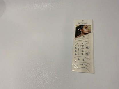 MA453 Gems Face Art Sticker