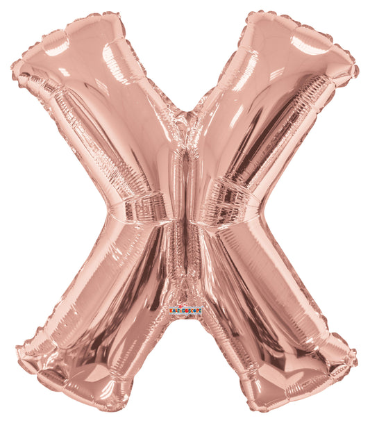 34" Rose Gold - X