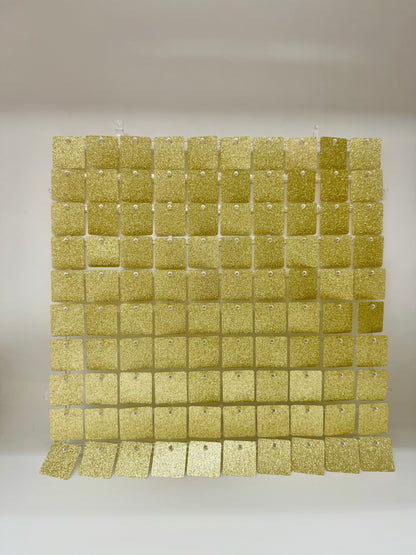 MA271-2 Square Sequin Shimmer Wall Panel