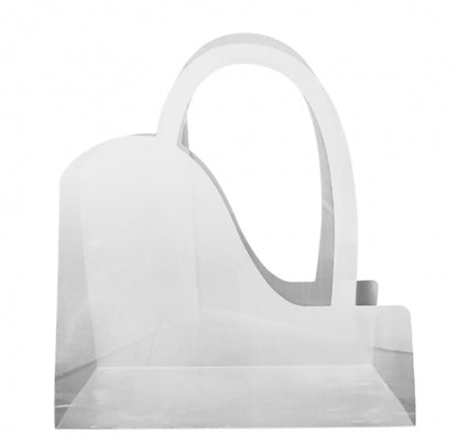 MA354 Clear Floral Gift Bag With Handle