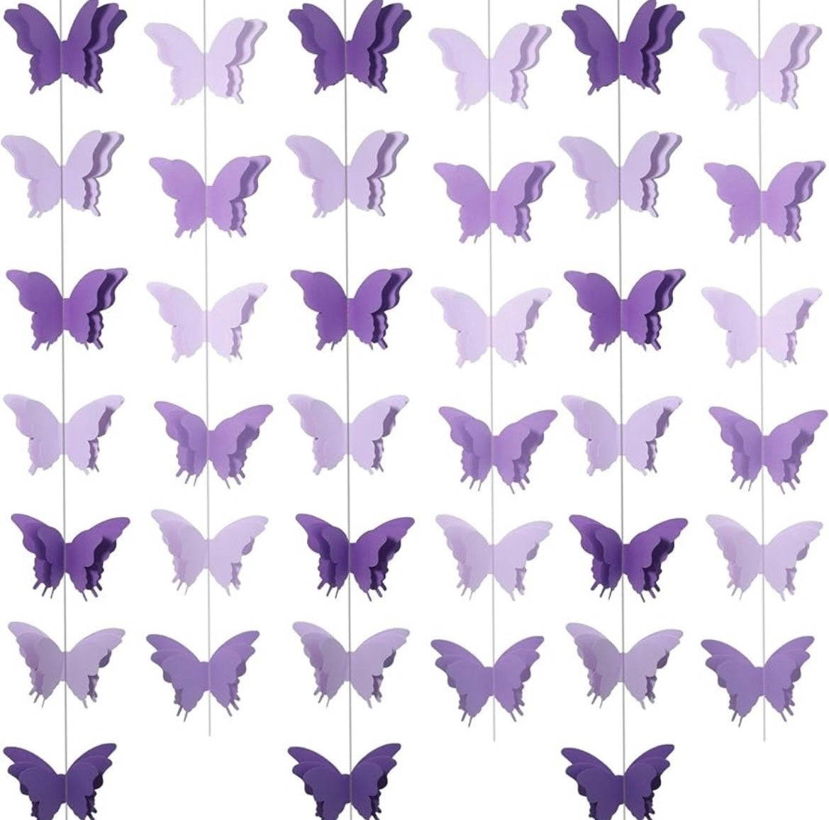 MA371 Butterfly Party Banner