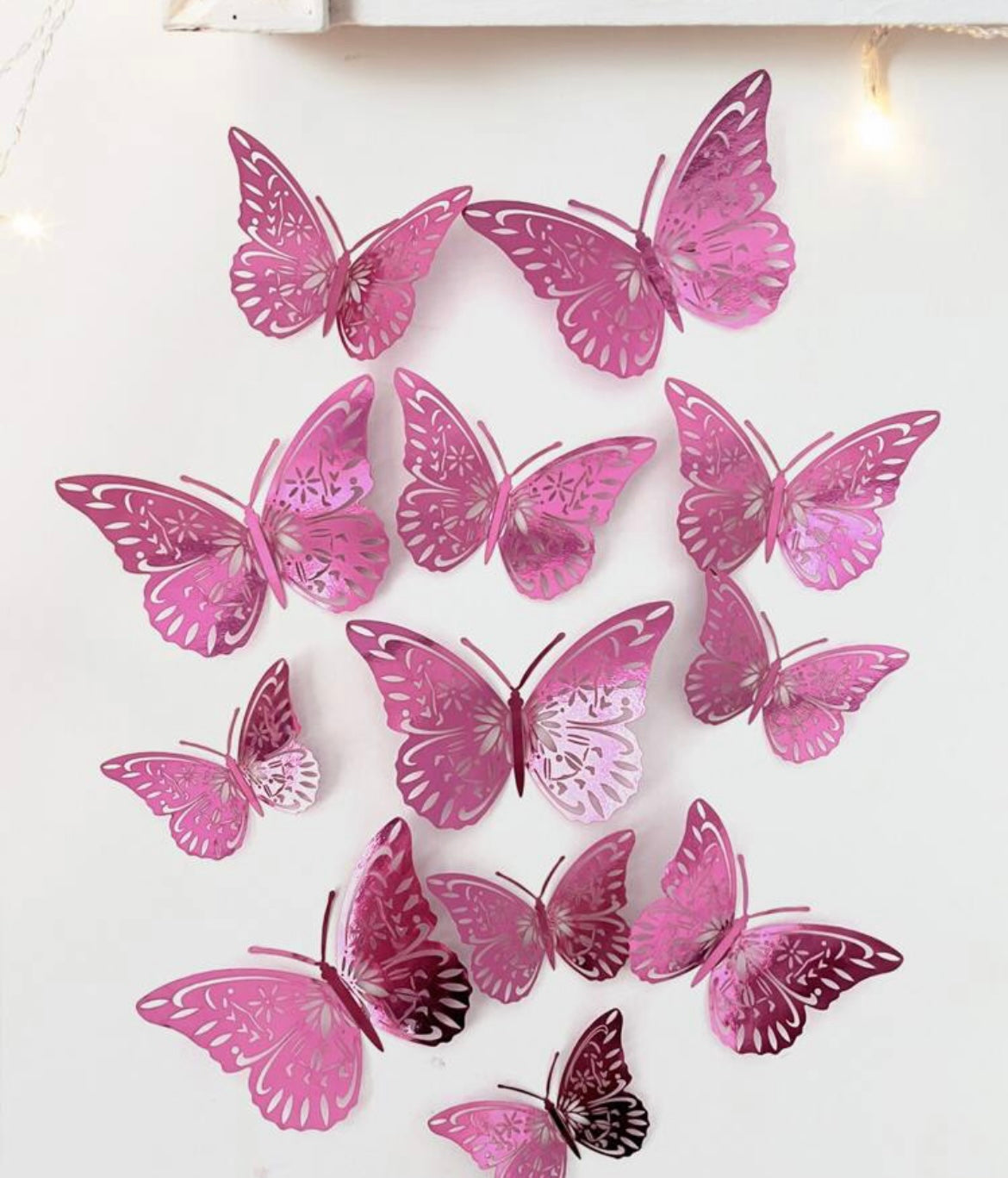 MA378 3D Butterfly Party Banner