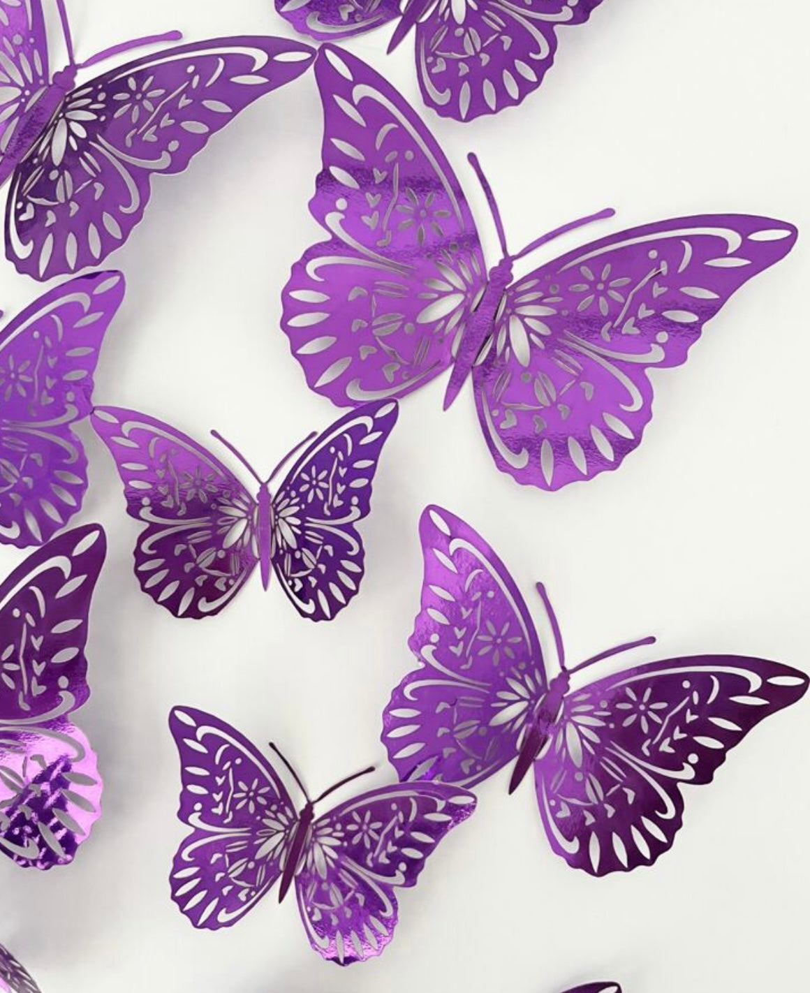 MA378 3D Butterfly Party Banner