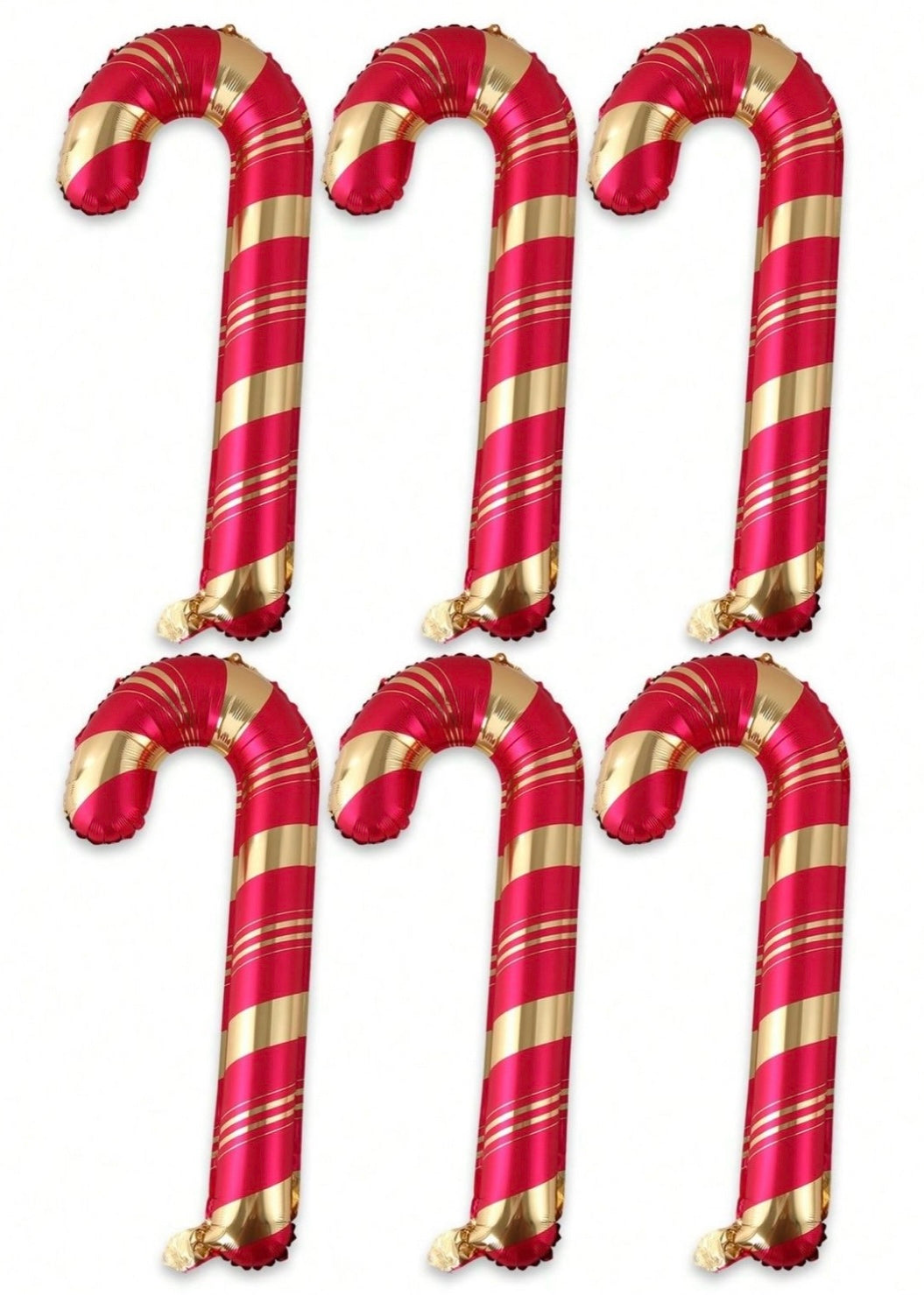 MA387 Christmas cane balloon 24"x59"