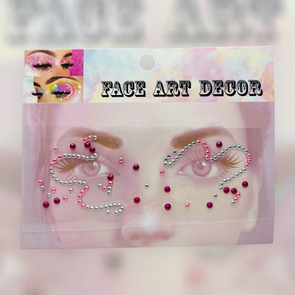 MA452 Gems Face Art Sticker - #2