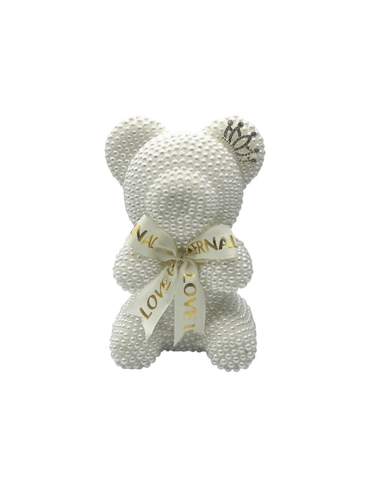 MA511 Pearl Teddy Bear 7,4" x 4"