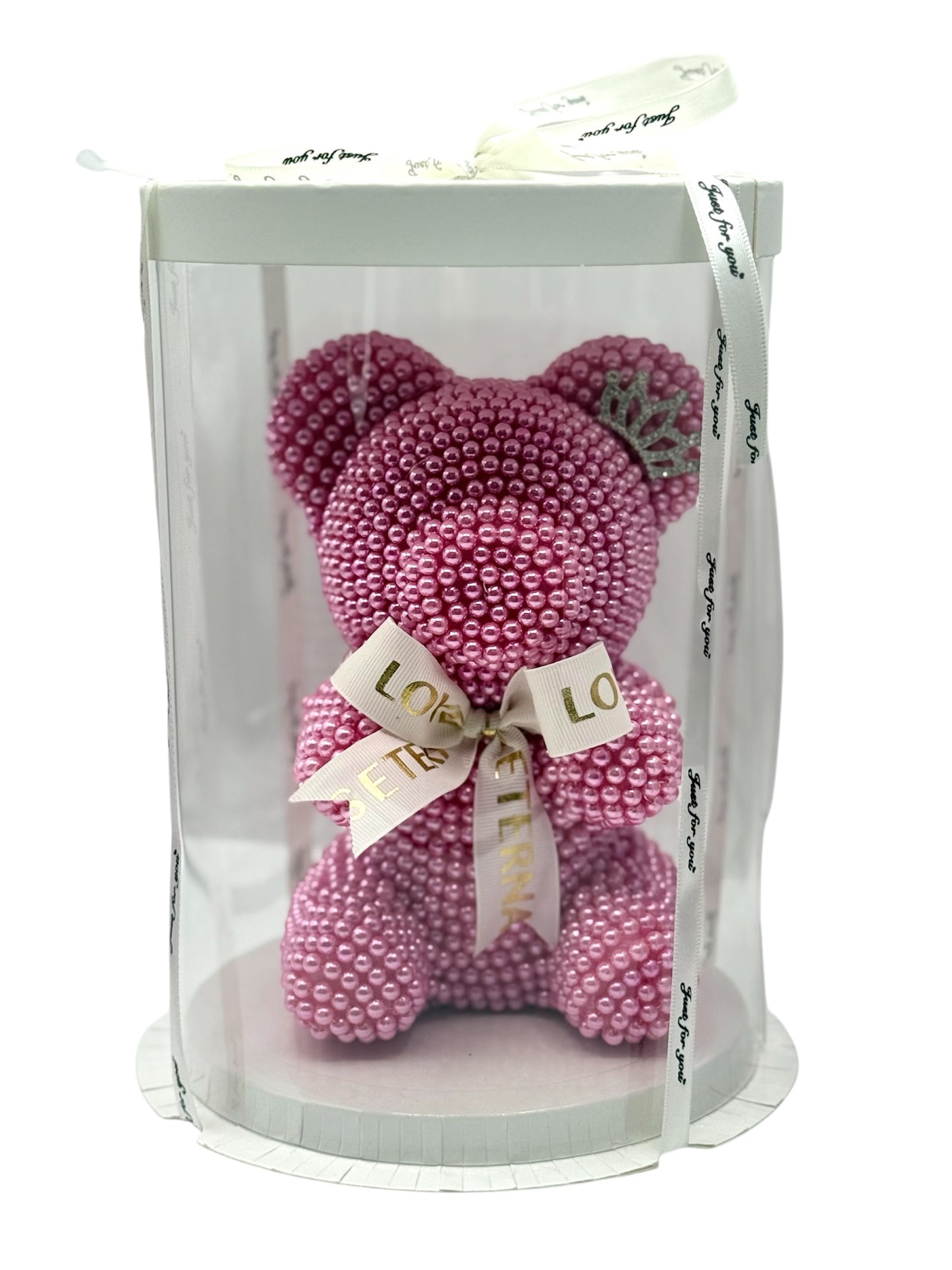 MA511 Pearl Teddy Bear 7,4" x 4"